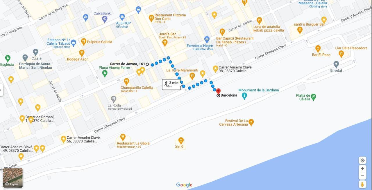 Can Martinez Calella Beach Boutique Apartment Buitenkant foto
